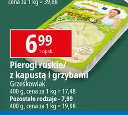 E.Leclerc Pierogi z mięsem Grześkowiak oferta