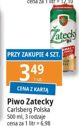 E.Leclerc Piwo Zatecky Svetly Lezak oferta