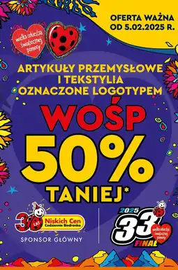 Biedronka Produkty wośp oferta