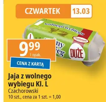 E.Leclerc Jaja z wolnego wybiegu kl. l Czachorowski oferta