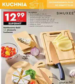 Biedronka Zestaw przyborów kuchennych Smukee oferta