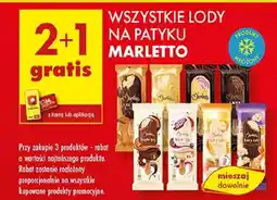 Biedronka Lód chocolate lava Marletto oferta