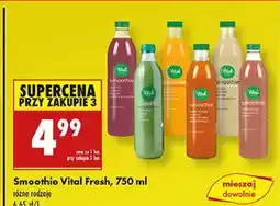 Biedronka Smoothie burak jabłko czarna porzeczka Vital Fresh oferta