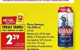 Biedronka Piwo Harnaś Jasne Pełne oferta