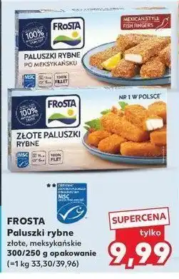 Kaufland Złote paluszki rybne Frosta oferta