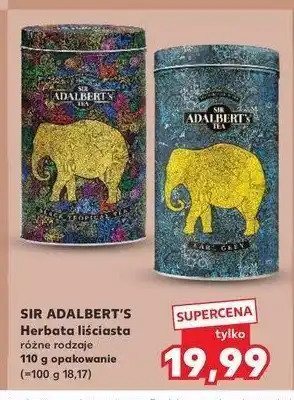 Kaufland Herbata earl grey Adalbert's tea oferta