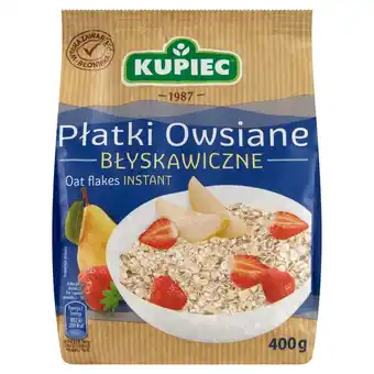 Społem Kupiec Płatki owsiane błyskawiczne 400 g oferta