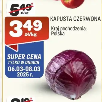 Społem Kapusta czerwona oferta