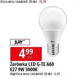 E.Leclerc Żarówka led e27 9w oferta