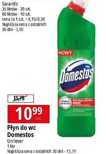 E.Leclerc Płyn do wc pine Domestos oferta