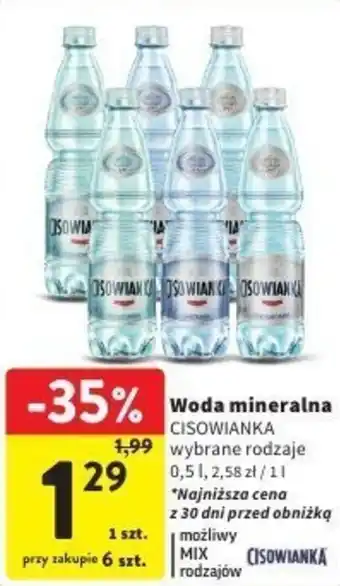 Intermarche Woda mineralna oferta