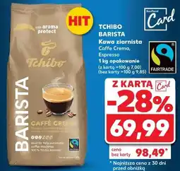 Kaufland Kawa ziarnista Tchibo Barista 1kg oferta