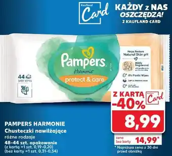 Kaufland Chusteczki nawilżane Pampers oferta