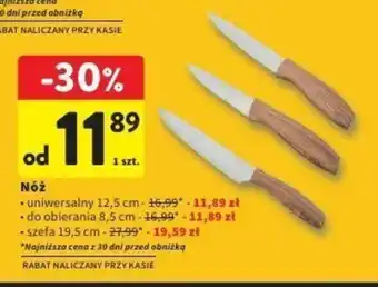 Intermarche Nóż oferta