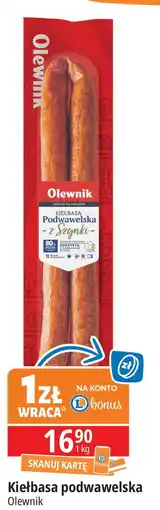 E.Leclerc Kiełbasa podwawelska Olewnik oferta