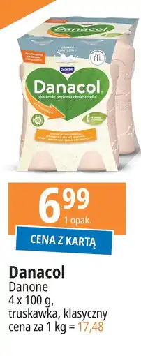 E.Leclerc Jogurt truskawka Danone Danacol oferta