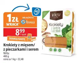 E.Leclerc Krokiety z pieczarkami i serem Virtu oferta