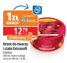 E.Leclerc Odżywczy krem odmładzający do twarzy i ciała Eveline Extra Soft oferta