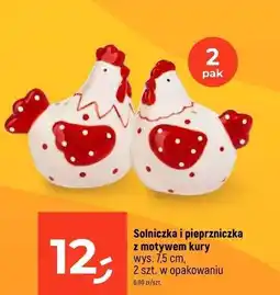 Dealz Solniczka i pieprzniczka kura oferta