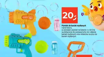 Dealz Pistolet do robienia baniek mydlanych oferta