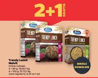 Netto Mieszanka pęczak + bulgur + soczewica zielona Melvit trendy lunch oferta