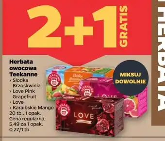 Netto Herbata słodka brzoskwinia Teekanne oferta