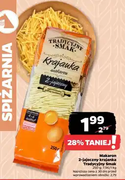 Netto Makaron 2-jajeczny krajanka Tradycyjny smak oferta