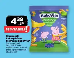 Netto Chrupki kukurydziane wyśmienicie bananowe Bobovita mniam bio oferta