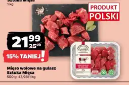 Netto Mięso wołowe na gulasz SZTUKA MIĘSA NETTO oferta