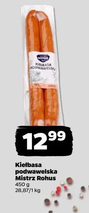 Netto Kiełbasa podwawelska Mistrz rohus oferta