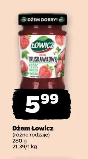 Netto Dżem truskawkowy Łowicz oferta