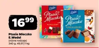 Netto Czekoladki waniliowe E. wedel ptasie mleczko oferta