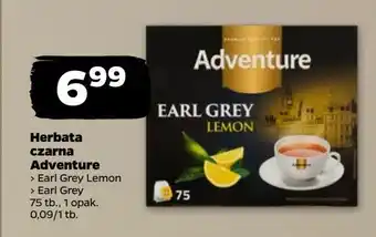 Netto Herbata czarna Adventure earl grey oferta