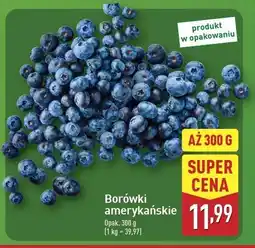 ALDI Borówki amerykańskie oferta