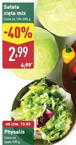 ALDI Sałata cięta mix oferta