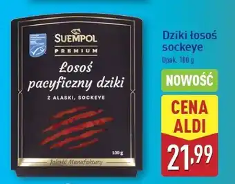 ALDI Łosoś pacyficzny premium z alaski Suempol oferta