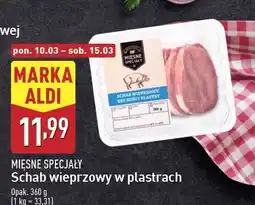 ALDI Schab wieprzowy bez kości Mięsne Specjały Zawsze Świeże (Aldi) oferta