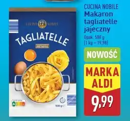 ALDI Makaron tagliatelle Cucina Nobile oferta