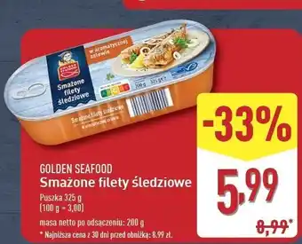 ALDI Filety śledziowe smażone Golden Seafood oferta