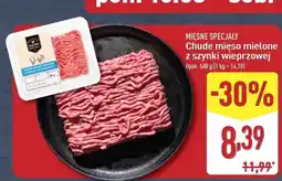 ALDI Chude mięso mielone z szynki wieprzowej Mięsne Specjały Zawsze Świeże (Aldi) oferta