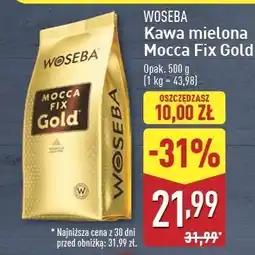 ALDI Kawa Woseba Mocca Fix Gold oferta