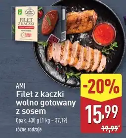 ALDI Filet z kaczkki sosem żurawinowym Ami oferta