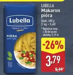 ALDI Makaron pióra Lubella oferta