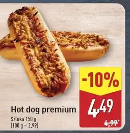 ALDI Hot-dog premium oferta