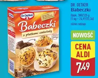 ALDI Z płatkami czekolady Dr. Oetker Babeczki oferta