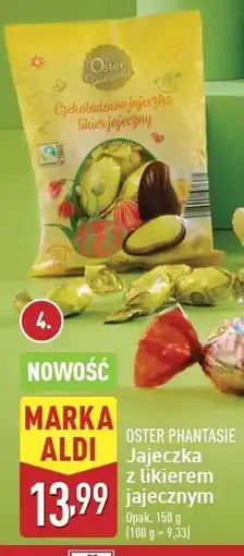 ALDI Jajeczka truflowe z nadzieniem o smaku likieru jajecznego Oster Phantasie oferta