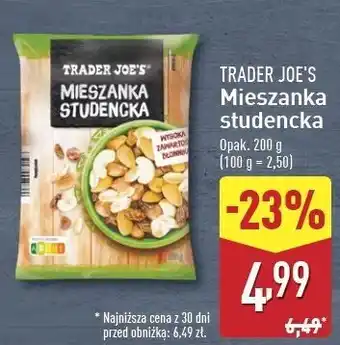 ALDI Mieszanka studencka Trader Joe's oferta