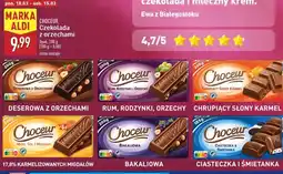 ALDI Czekolada mleczna ciasteczka & śmietanka Choceur oferta