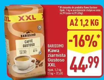 ALDI Kawa Barissimo Caffe Crema&Aroma oferta