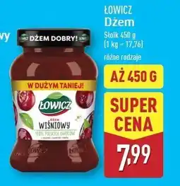 ALDI Dżem wiśniowy Łowicz oferta